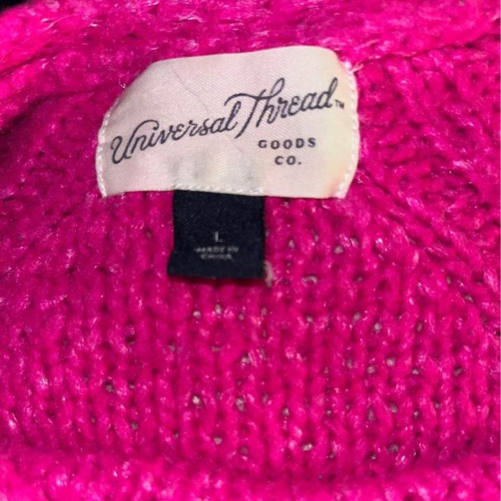 Universal Thread Deep Pink Sweater - Picture 2 of 9